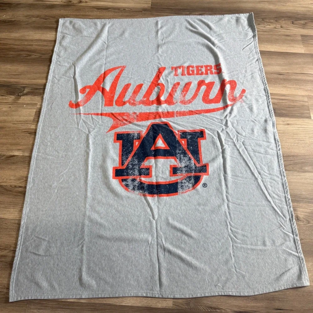 Auburn Tigers Throw Blanket Northwest NCAA College Team Sports‎ Decor 62x46